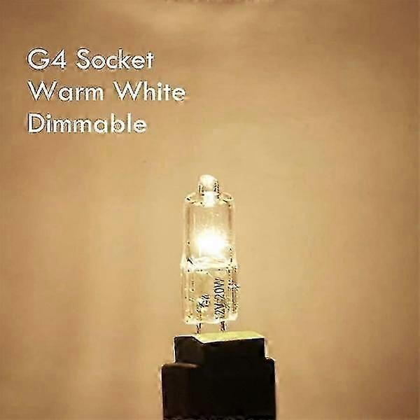 G4 halogenlamper [DB] 10W 10pcs