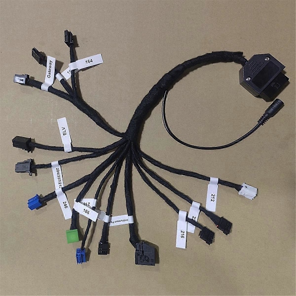 15-i-1 EIS ELV EZS Klusterplattform Testkabel för W164 W212 W221 W246 W218 W204 VVDI CGDI ACDP IM508 MB Verktyg [DB] As Shown