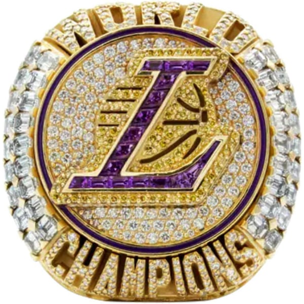 QQDD 2020 Lakers Championship Ring 2020 Offisiell Versjon Avtakbar Ring Replika Lebron LA Cham [DB]
