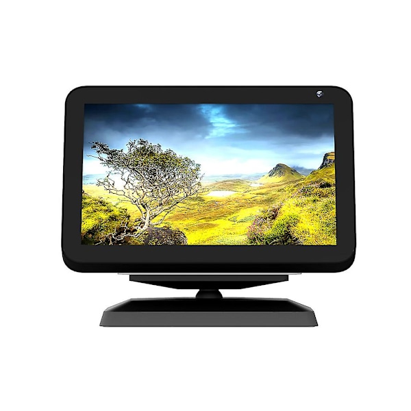 Stabilt Medium Bogreol Desktop Højttaler Stativ til Amazon Echo Show 8 db Black