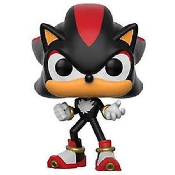 Nya Super Sonics Vinylleksaker med ring #283 Emerald #284 Shadow #285 Samlarobjekt Actionfigur Modell för barn Present Db 285 no box