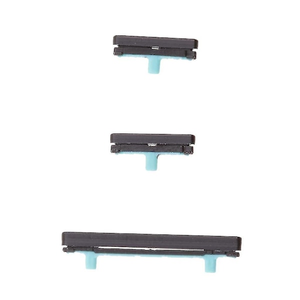 For Samsung S8/s8+, på/av-knapp + volumkontrollknapper erstatning svart [db] Black