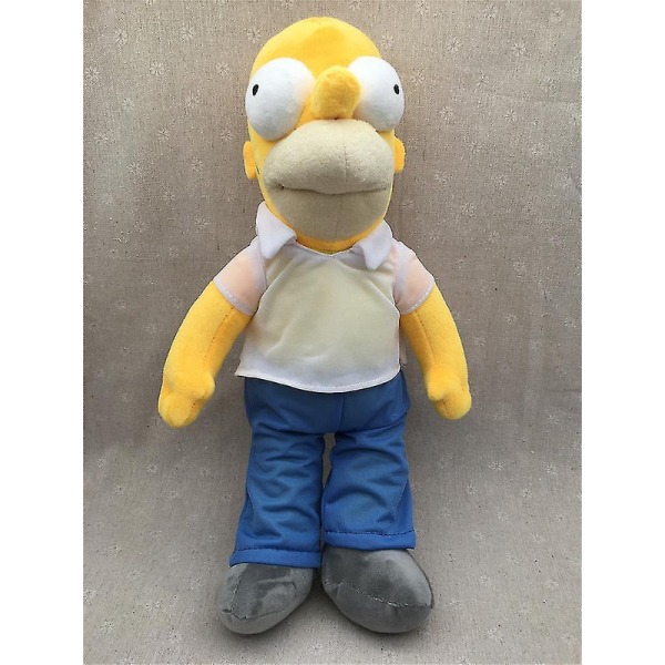 30-43cm The Simpsons söpö pehmolelu Lasten sarjakuva Anime Simpsons Isä Äiti Nukke Poika Tyttö Syntymäpäivälahja [DB] 33CM