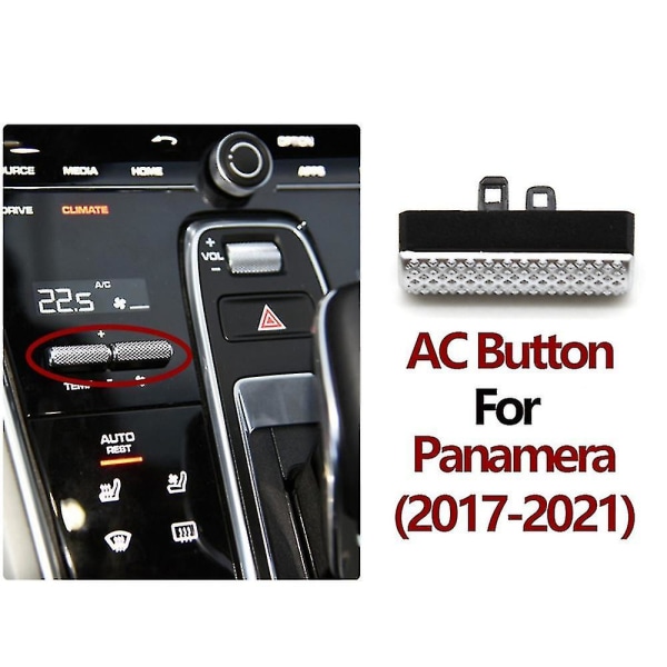 Car Inner Ac Temperature Control Button Compatible-porsche Panamera 2017-21_christmas Gift Of G [DB]
