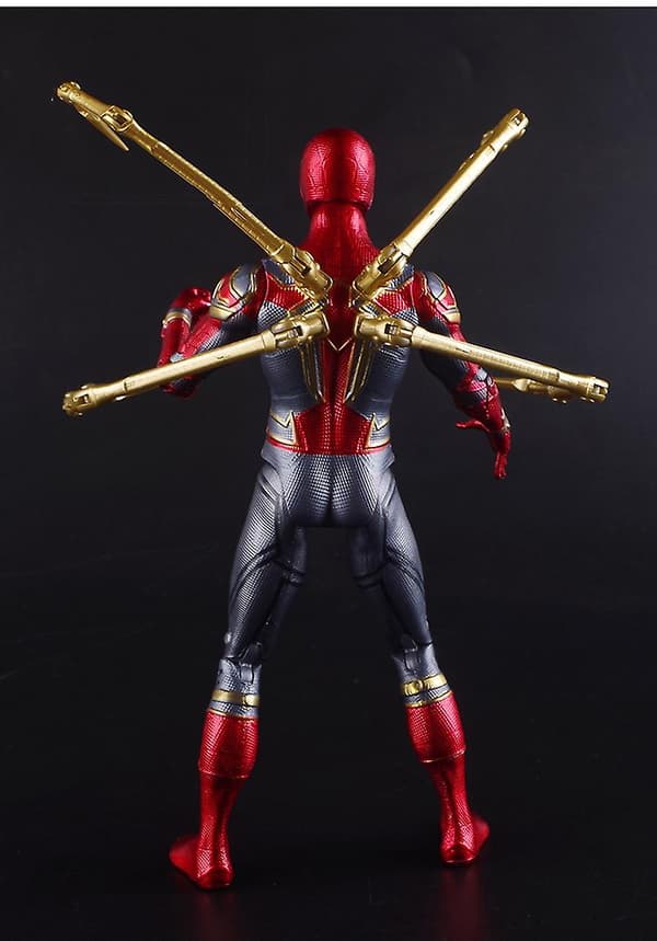Figur  Skulptur Spider-man Med Fire Klør  Ornament Legetøj db