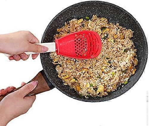 Multifunktionell kökssked, 2-pack purésil för matlagning[DB]