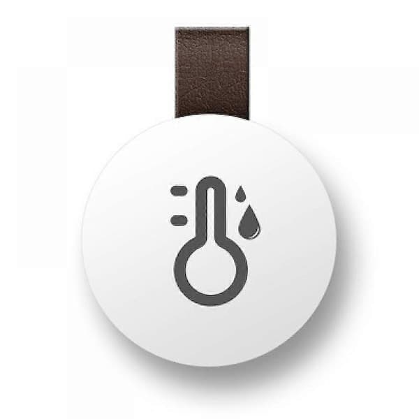 Bluetooth termometer hygrometer, trådløs termohygrometer mini, med smart sensor-app, datalogger og eksportdata for soverom, babyrom [DB] 1 pc