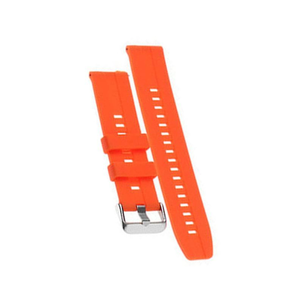 22mm Silikon Armband Kompatibel Samsung Galaxy Watch 46mm/gear S3/huawei Watch Gt Orange