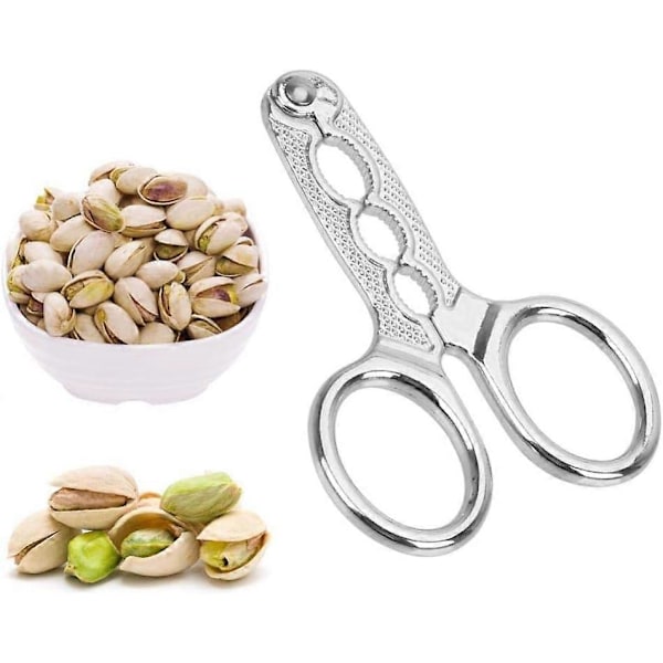 Casecover Nøtteknekker, Pistachio Boksåpner, med Rustfritt Stålhåndtak, Nøtteåpnerverktøy, Solsikkefrøtang [DB]