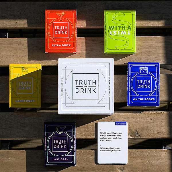 Do or Drink Date Night / Win Or Blackout / Truth Or Drink / Party Drinking Games / Do or Smoke Game [DB] Red