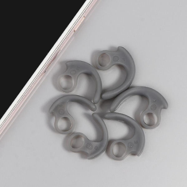 3 par/sett Myke Silikonetui Ørekrok In-ear Ørepropper Til Sony Ørepropper S/m/l [DB] Gray