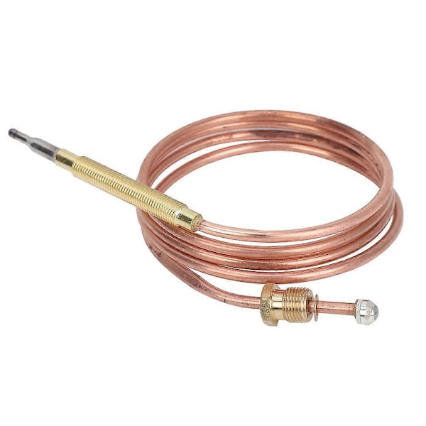 Gasspis Universal Termoelement, Gas Termoelement Längd 990mm Termoelement Kit Gas Termoelement Ersättningskit Adaptrar med 5 Blindmuttrar {DB}