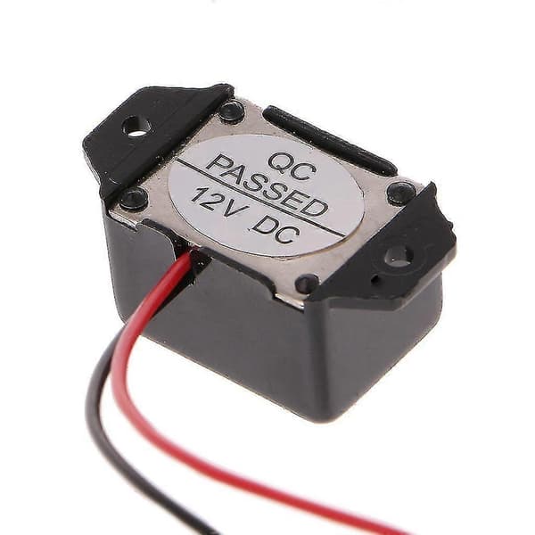 DC 12V 85dB Mini Elektronisk Alarm Buzzer Konstant Tone dB