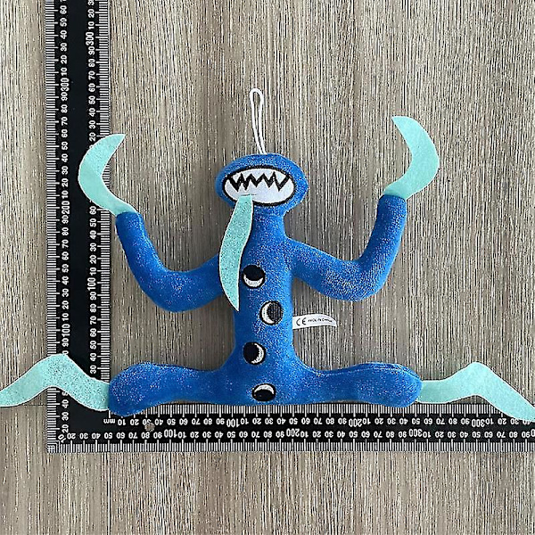 DB The New Garten Of Banban Plush Banban Garden Game Around Plush Doll Toy Doll Blue Hammer Knife Monster