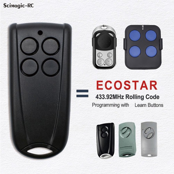 HORMANN ECOSTAR RSC2 RSE2 433 гаражные ворота дистанционное управление 43392MHz Rolling Code ECOSTAR RSC2-433 RSE2-433 дистанционное управление {DB} 4 Buttons