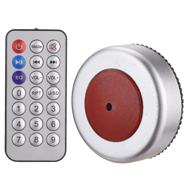 Ny rolig fjärrkontroll pruttljudsmaskin Praktiska skämtpresenter - Snngv [DB] silver