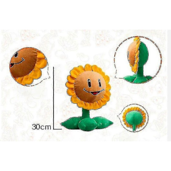 30cm Plants vs. Zombies Plyslegetøj Til Børns Fødselsdagsgave DB Style 1