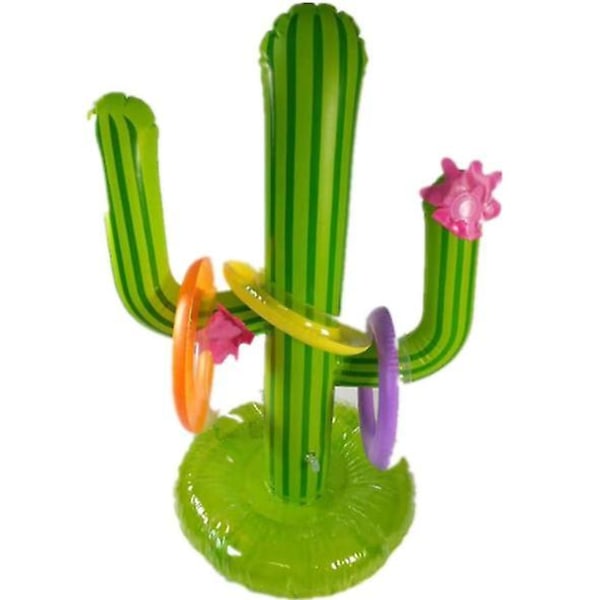 Oppblåsbart leketøy PVC kaktus ferrule leketøy barneleke ferrule spillsett