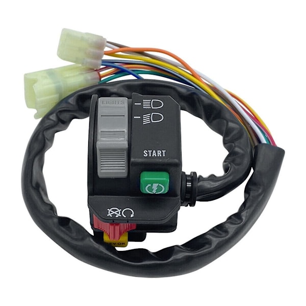 For Can Am 06-15 500 650 800 1000 Start/Stopp Bryter Styre Kontroll Bryter Frontlykt 703500920 [db] Black