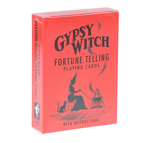 Gypsy Witch Fortune Telling Tarot Oracle Card Prophecy Divination Board Game [DB] Multicolor one size