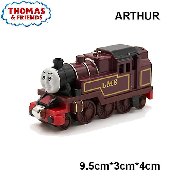 1:43 Thomas og Venner Legering Magnetisk Togbane Lokomotiv Leke Toby Emily Petcy Duck Togmodell Barn Gutter Utdanningsleke {db} arthur arthur