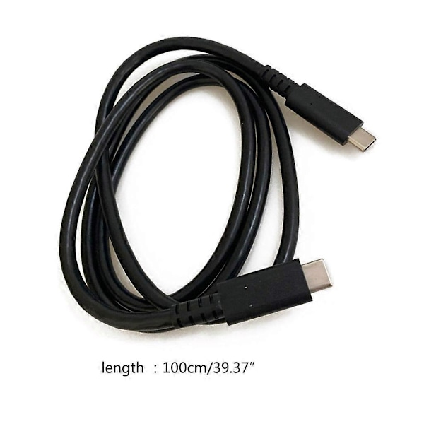 USB Type-C Strømkabel Datakabel til Wacom Digital Tegnetablet Opladningskabel til Cintiq Pro DTH-1320 DTH-1620 [DB]