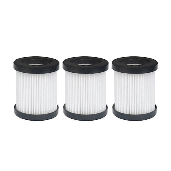 3 stk HEPA-filter for XL-618A trådløs håndholdt støvsuger filterelementer erstatning tilbehør {Db} as shown