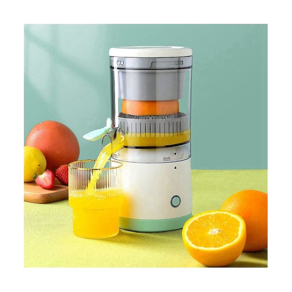 Sähköinen mehupuristin Ladattava mehupuristin, jossa on kannettava USB mehupuristin appelsiini-sitruunarypäleen hedelmille