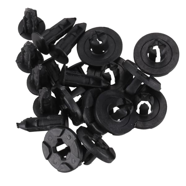 10 x Plastik Fastgørelsesclips 8mm Til Nissan [db] Black