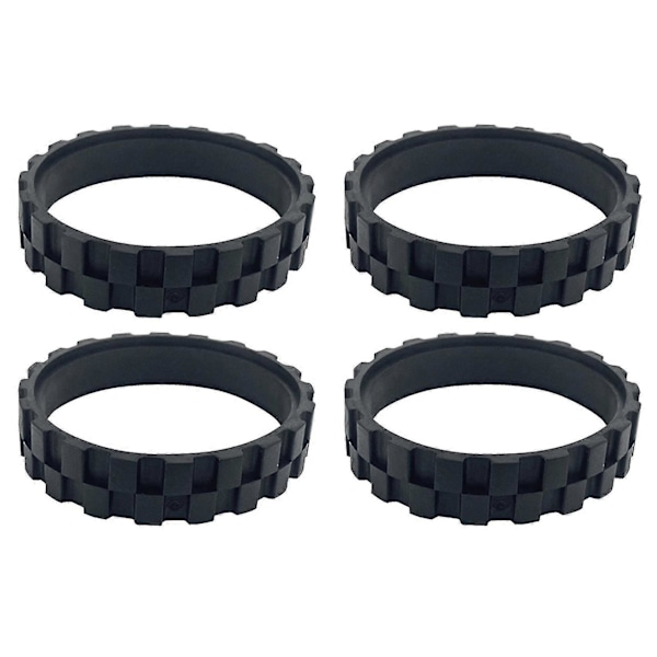 6 kpl Roborock S5/t6/t7 -lisätarvikkeita Xiaomi Walking Wheel -renkaan kuori (paras) [db] black