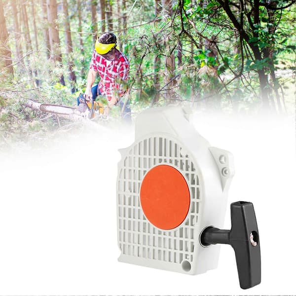 Rekyl Tilbagetræk Pull Start Starter Passer til Stihl MS200T 020T MS200 Motorsav [DB]