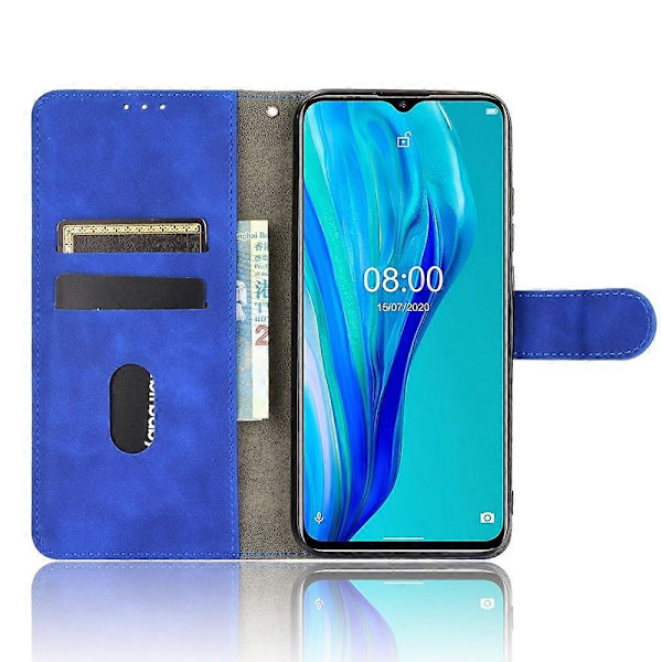 Læder Etui Til Ulefone Note 9P [DB] Blue