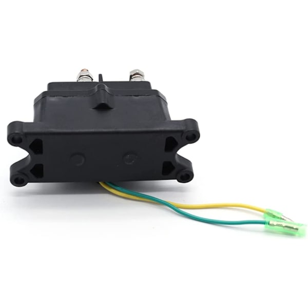 ATV Elektrisk Vinsch Relä Elektrisk Vinsch Kit Elektromagnetisk Relä (Svart)