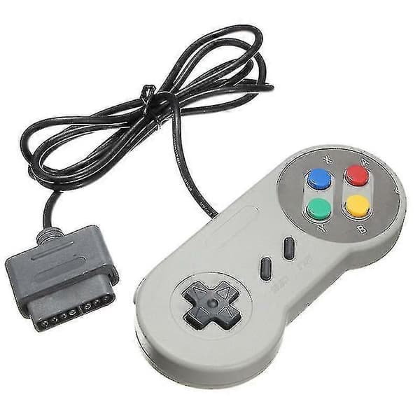 Retro Snes Kompatibel Erstatningskontroller Gamepad - Av Trixes db