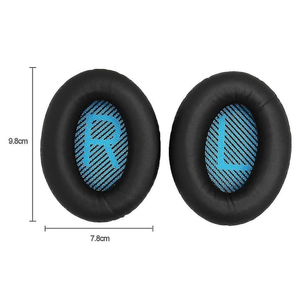 2x Øreputer til Bose Quietcomfort Qc15 Qc25 Qc35 {DB