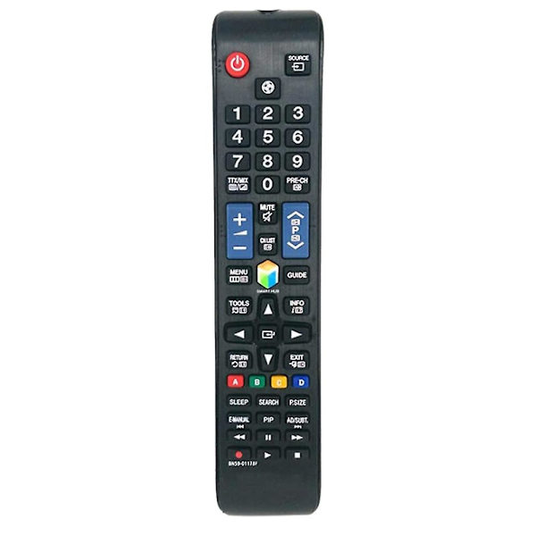 Bn59-01178f Fjärrkontroll för Ua60h6300aw/ua55h6800aw Ersättningsfjärrkontroll [DB] black