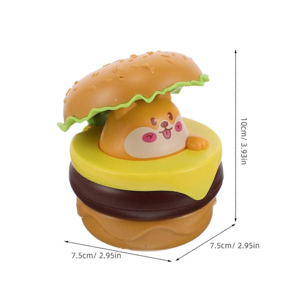 Burger Bil Legetøj Inertia Pullback til Børnefester og Julegave [DB]