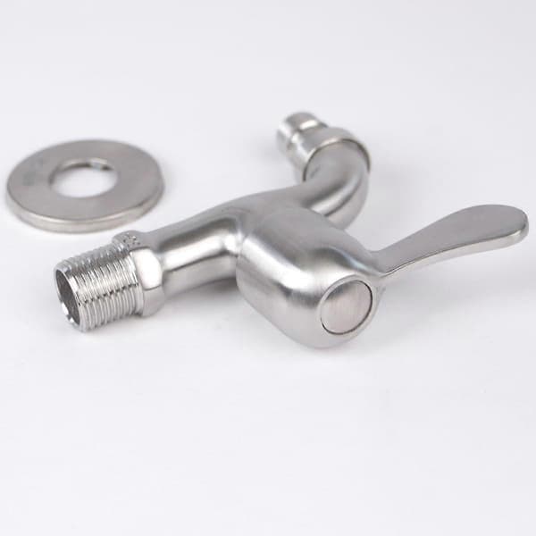 304 Rustfrit Stål Vandhane 1/2' Flow Tap [DB]