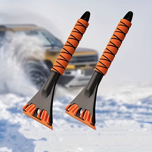 Snöskyffel för bilvinter [DB] Orange