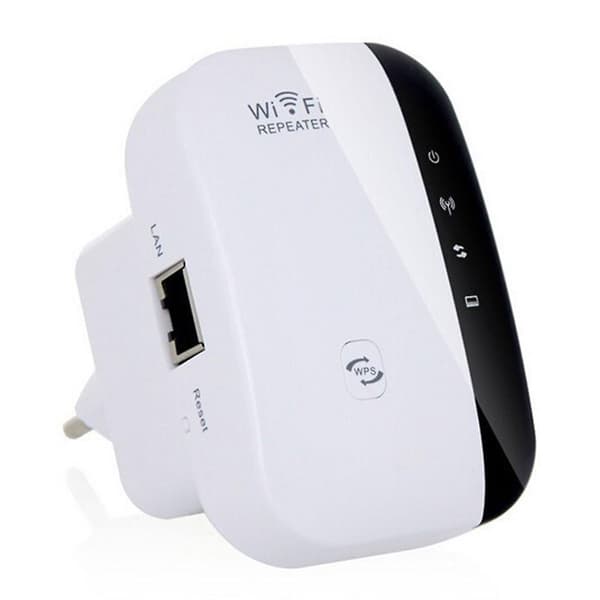 Mini Wifi Repeater Us Uk Eu Plug Range Extender Trådlös 300mbps Access Point 2. [DB] EU