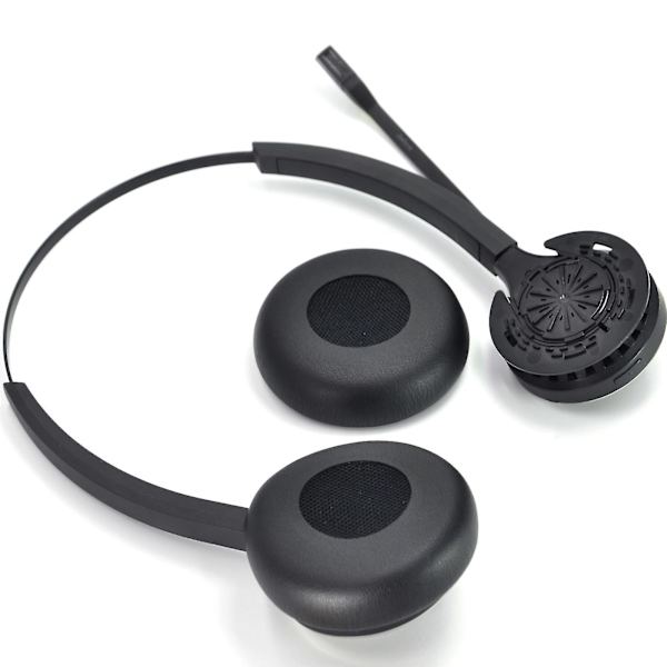 Andningsbara läderöronkuddar förplantronics C510 C520 C710 hörlurar [db]