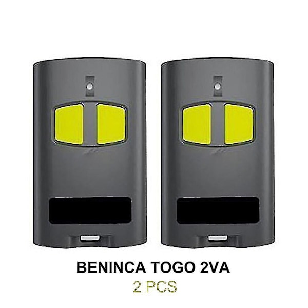 Beninca To Go 2wv 4wv 2va 4va Cupido-2 Cupido-4 Garageportens Fjernbetjening Udskiftning 433.92mhz Rullende Kode Pilot Beninca Gate-a db 2pcs BENINCA