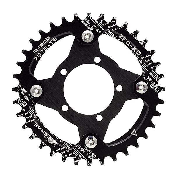 For Motor Conversion Piece Mid-mounted Motor 104bcd Positive And Negative Tooth Crankset Adaptation