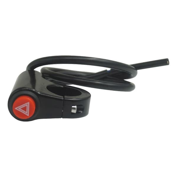 Motorcykel Hazard Switch Knap Styrbeslag Switch til Udskiftning [DB]