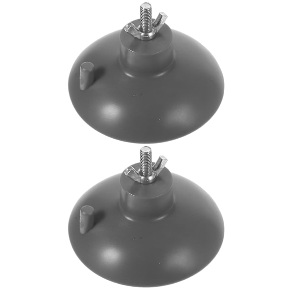 2 kpl Lihamyllyn raskaan sarjan imukuppia Ranskanperunaleikkuri Ruostumaton teräs Lihamyllyn imukuppi Imu Grey 8.5X8.5X2CM