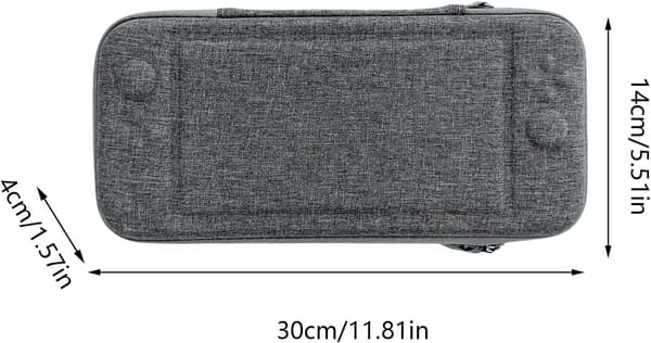 CCuzs Game Console Skyddsfodral | Bärbart Resefodral, Vattentätt EVA Hårt Skal (DB)