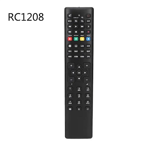 Universal fjernkontroll for MEDION MD30297 MD20255 MD20294 MD21080 TV-fjernkontroller Ergonomisk design [DB]