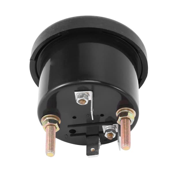 VDO Spændingsmåler 12V VDO Batteri Voltmeter Enhed Voltmeter Instrument Tilbehør [db] black