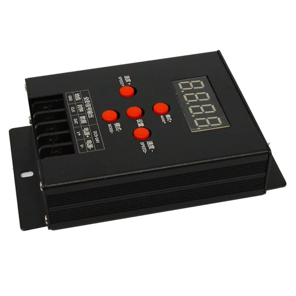 Led-controller Ws2811/2812/1903 fuldfarve lys med mini T-500 controller fuld farve intelligent [DB]