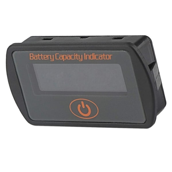 Batterimonitor Digital batterikapacitetstester Lcd-skærm Batteriindikator